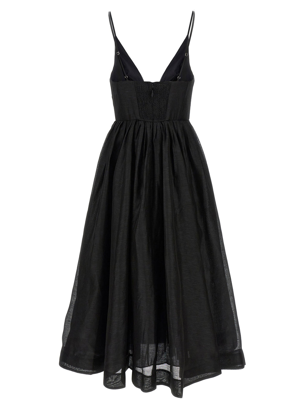 Zimmermann Illustration V Neck Midi Dress