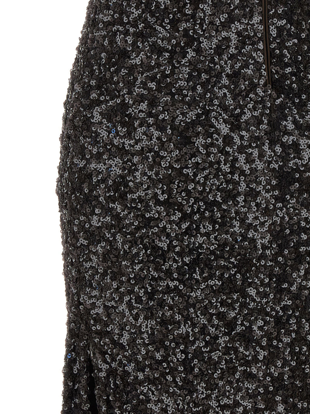 Rotate Birger Christensen Sequins Maxi Slit Dress