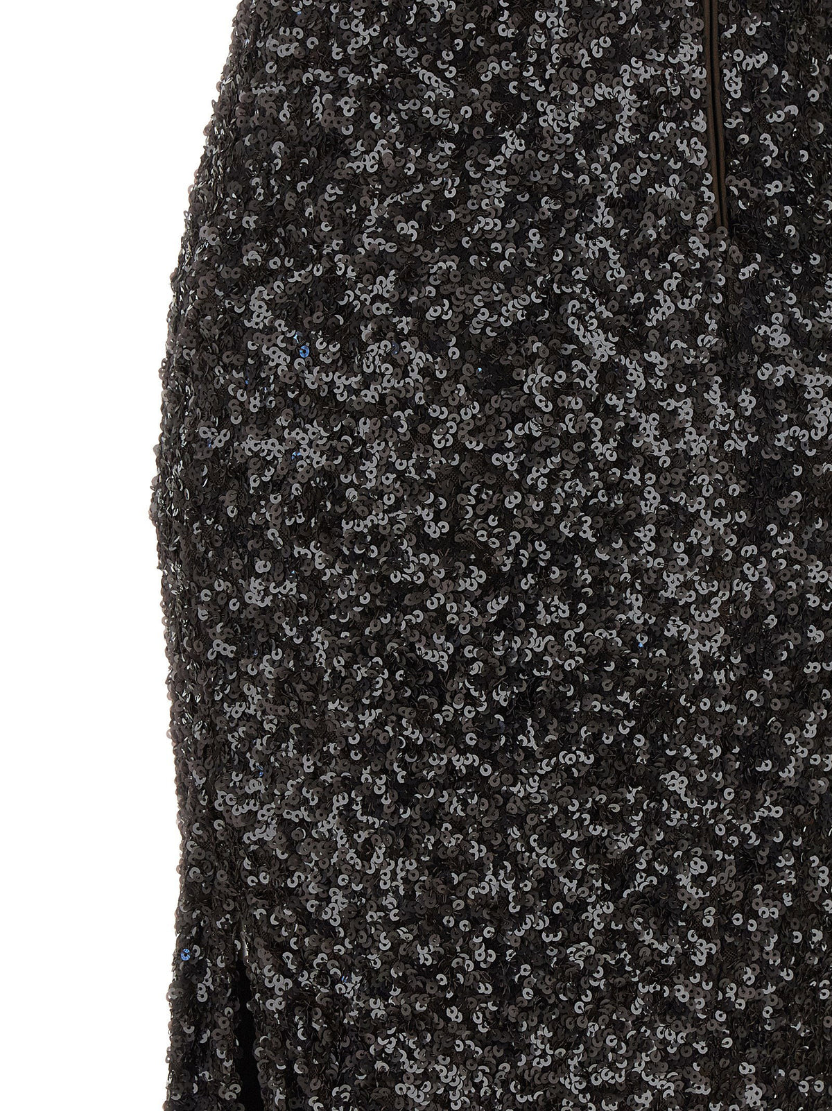 Rotate Birger Christensen Sequins Maxi Slit Dress