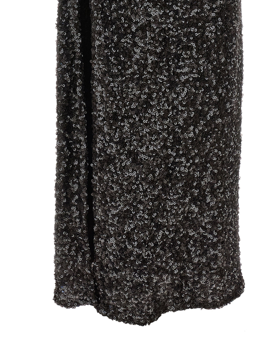 Rotate Birger Christensen Sequins Maxi Slit Dress