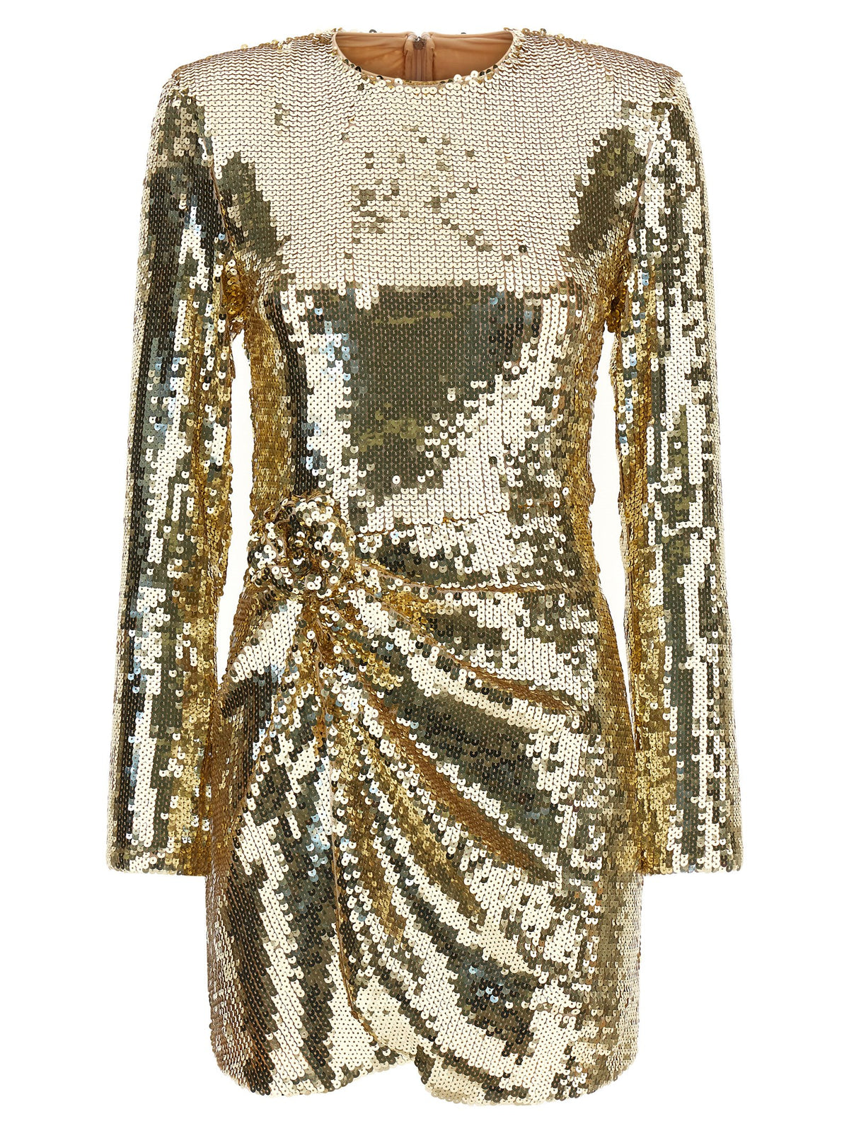 Rotate Birger Christensen Sequins Ls Mini Dress Short Dress