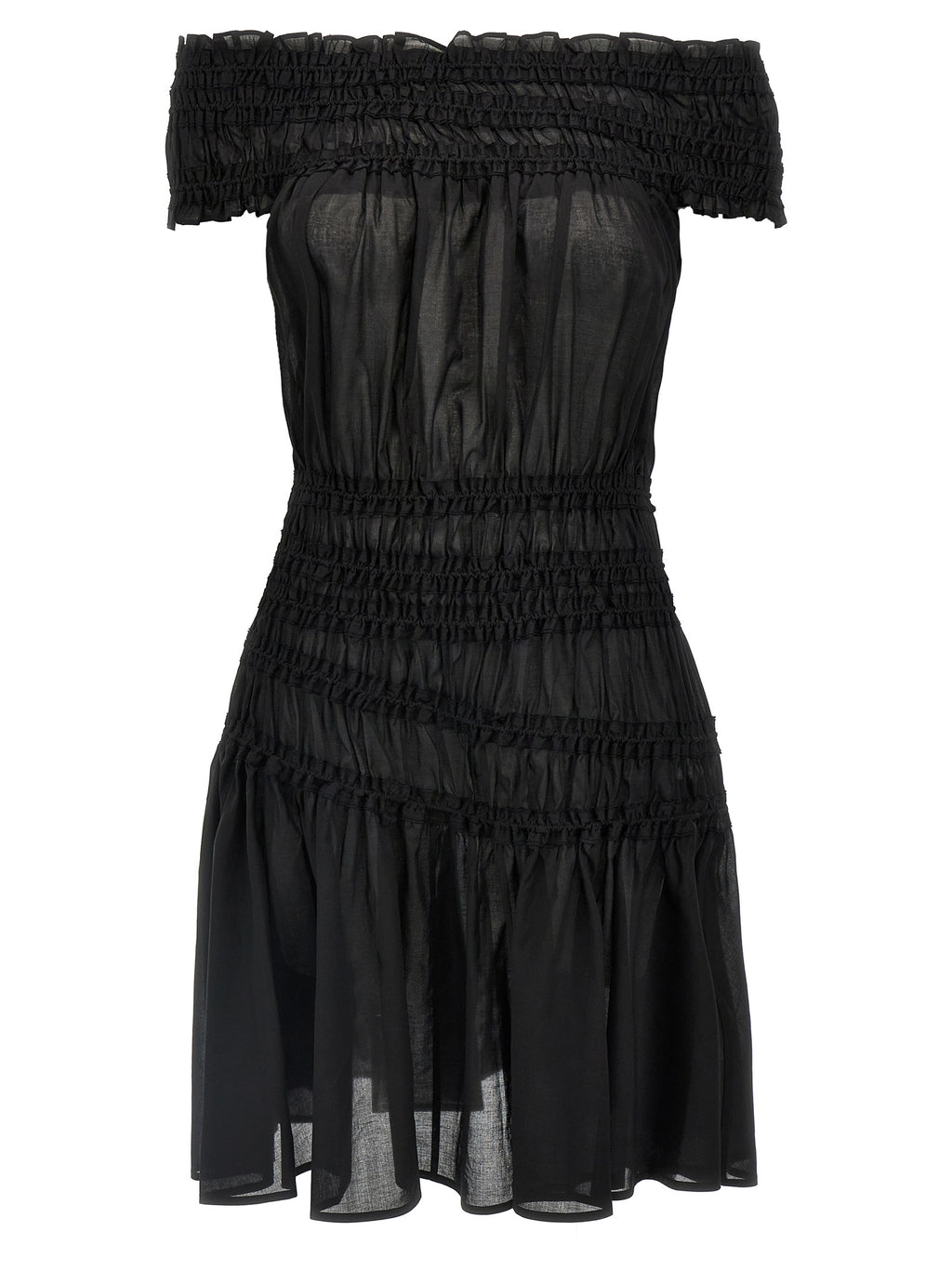 Tory Burch Smocked Cotton Dress