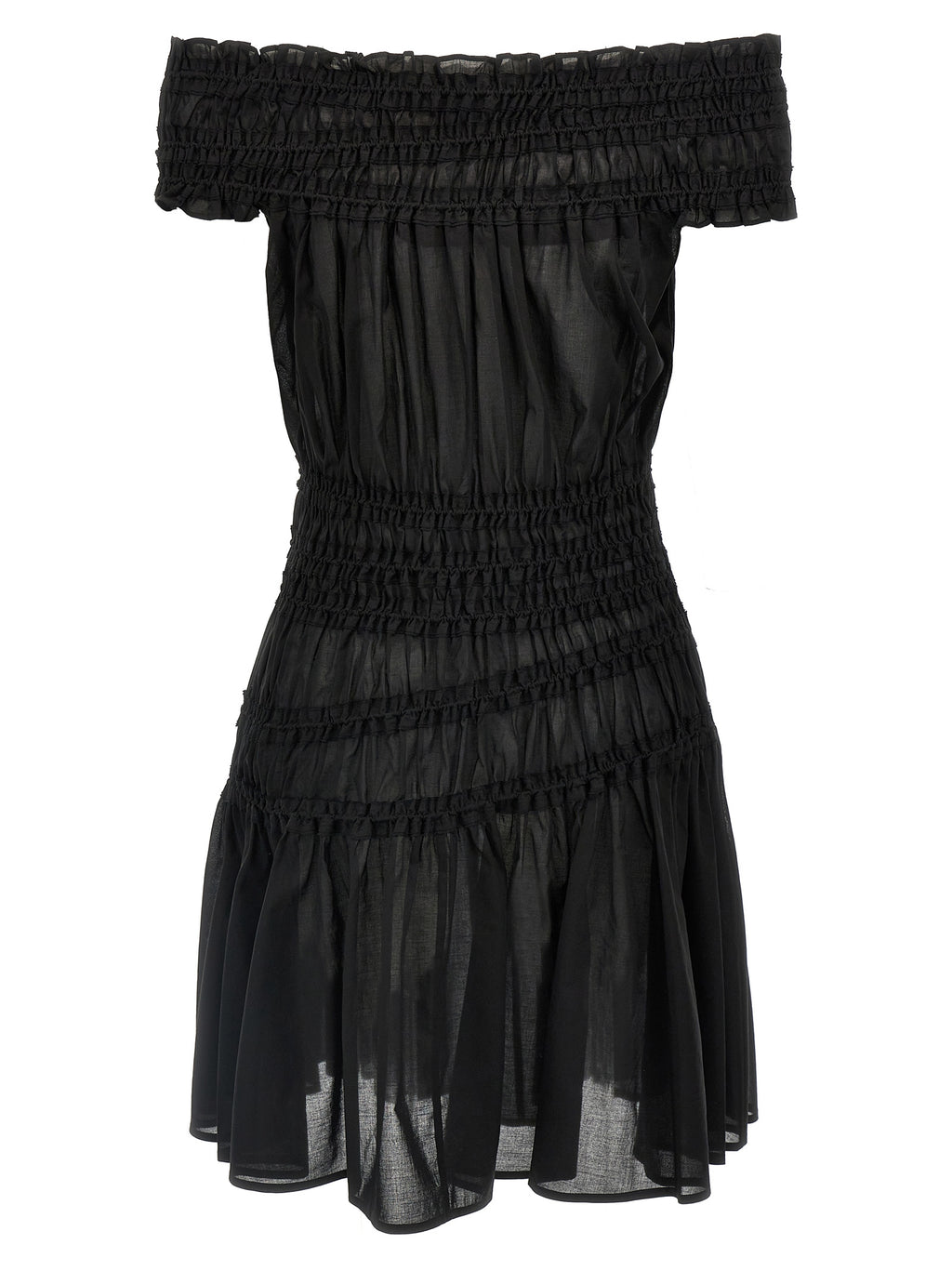 Tory Burch Smocked Cotton Dress