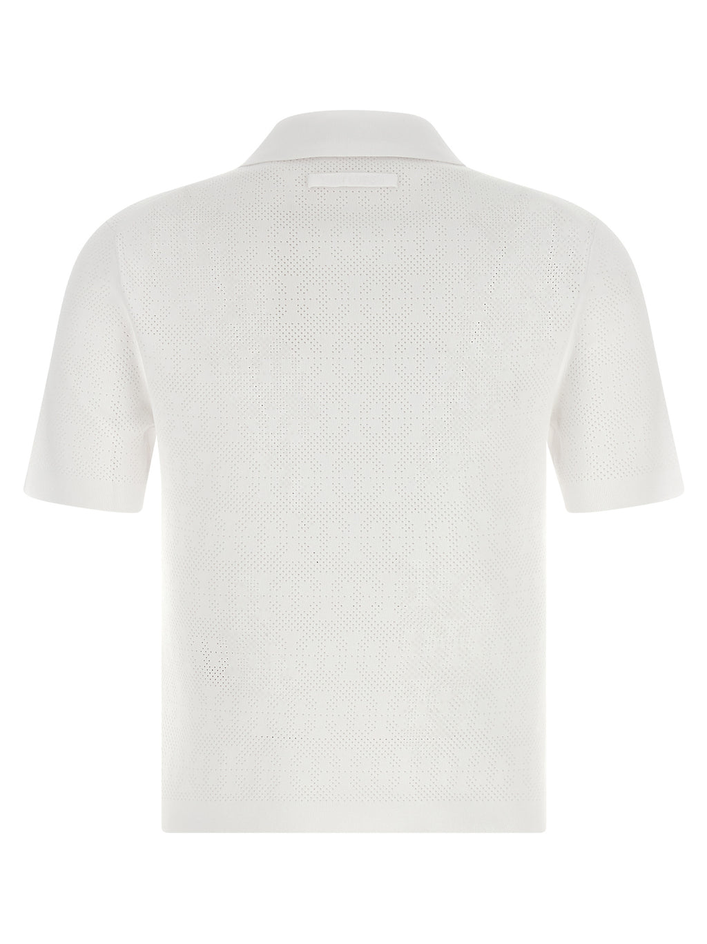 Tory Burch Pointelle Viscose Polo Shirt