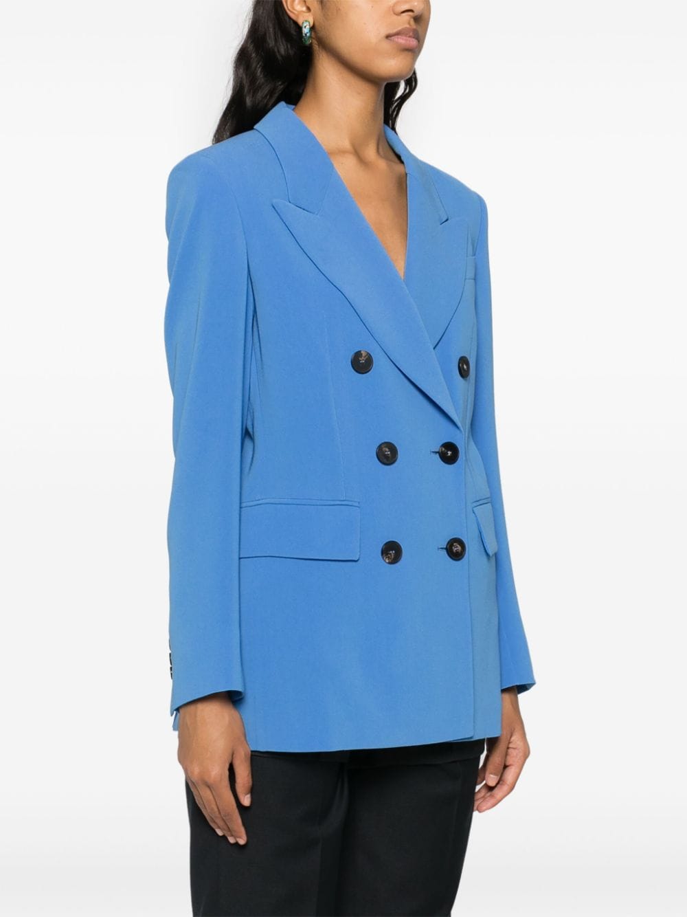 Alberto Biani Double-breasted cady jacket