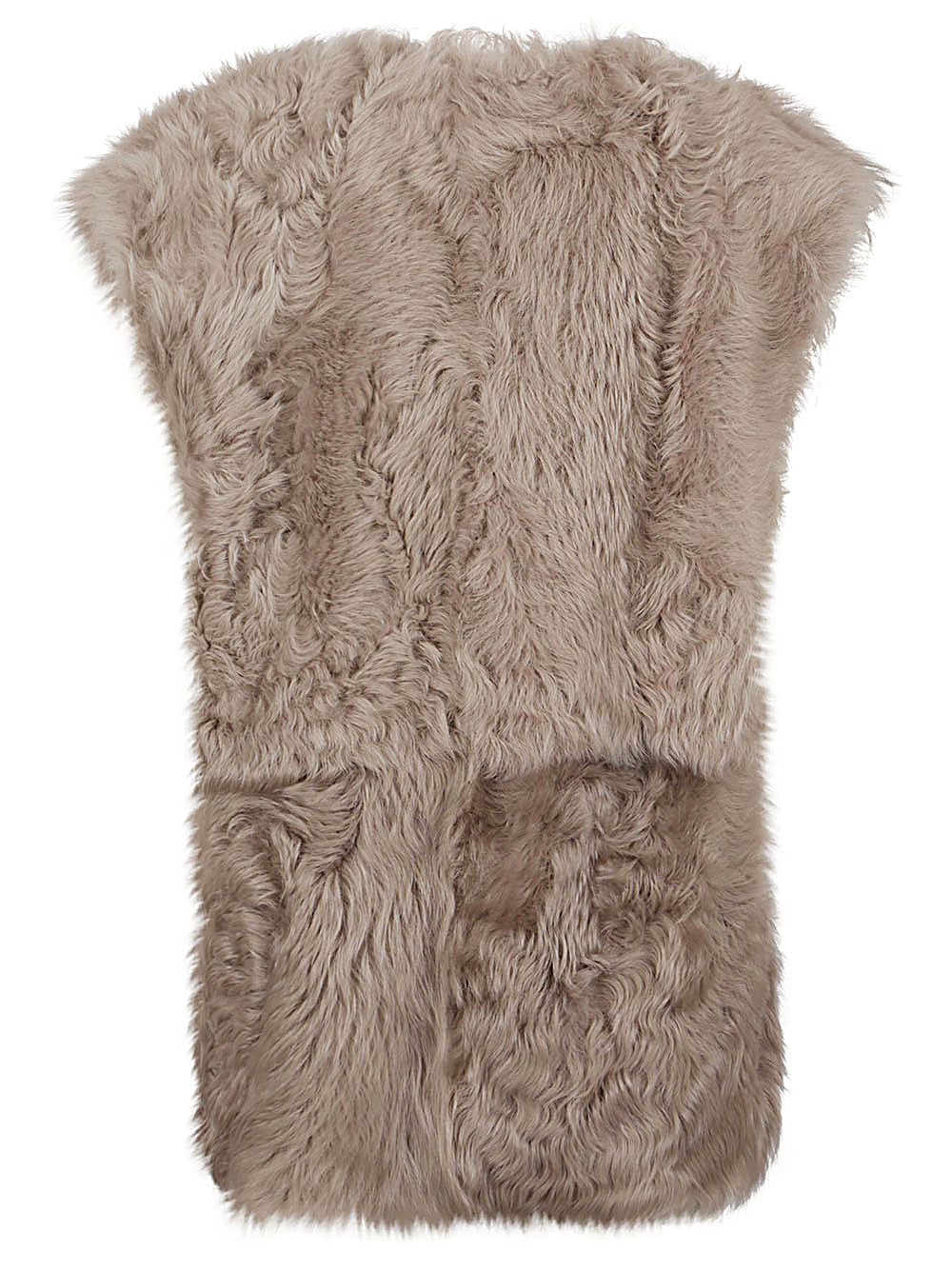 Enes Sleeveless fur coat