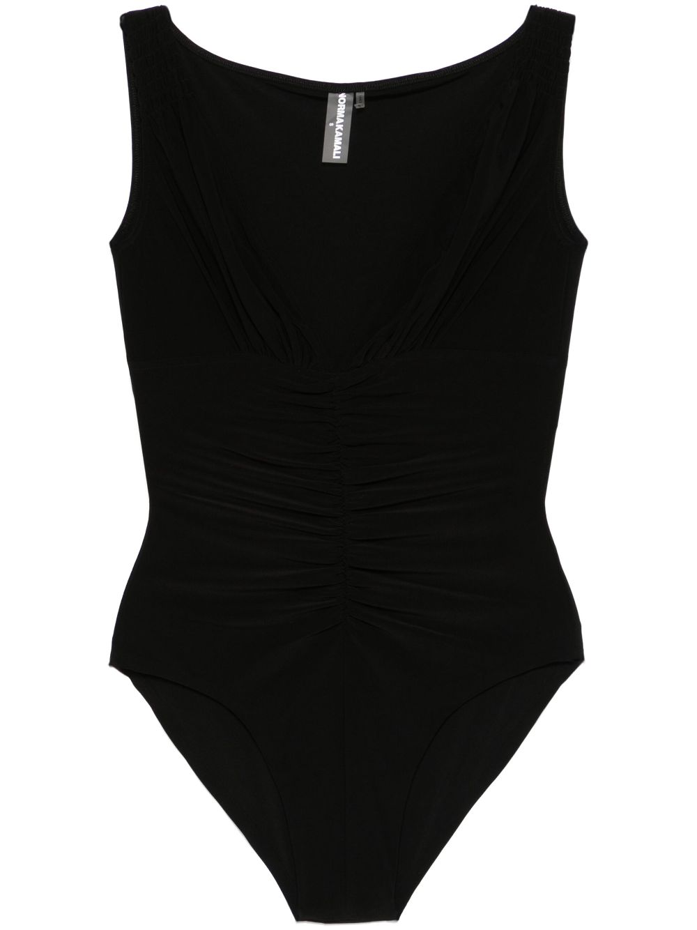 Norma Kamali V-necked bodysuit