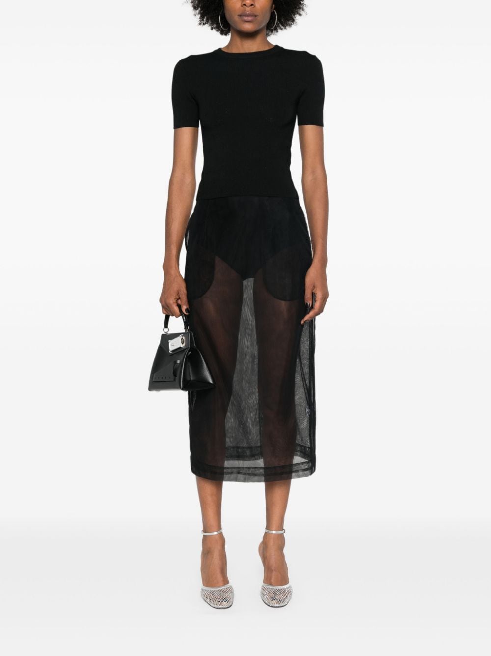 Balenciaga Perforated BB T-shirt