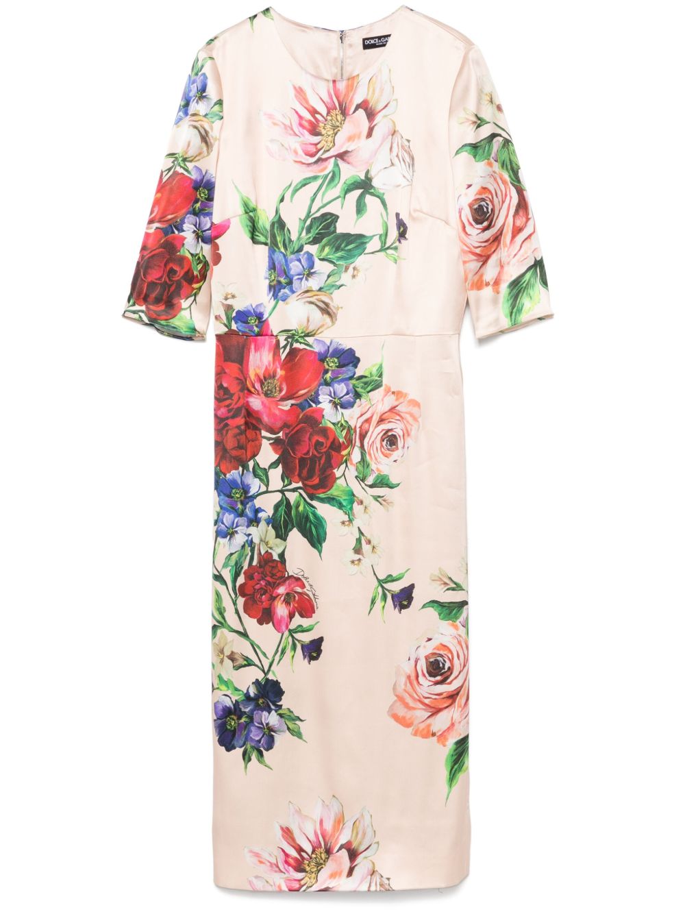 Dolce & Gabbana floral-print Midi Dress