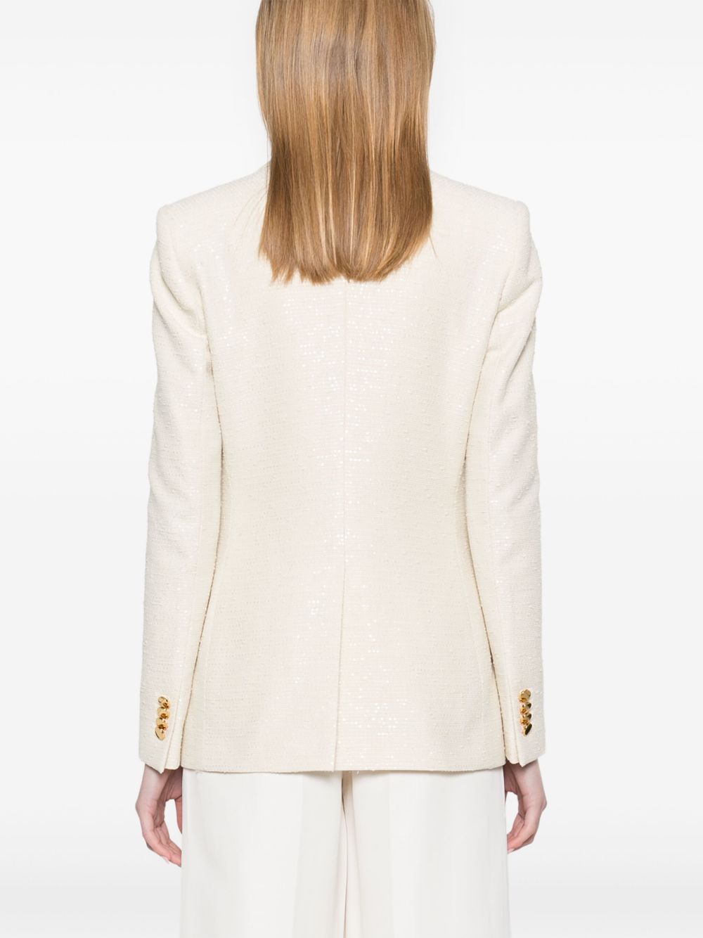 Tagliatore Cotton blend double-breasted jacket