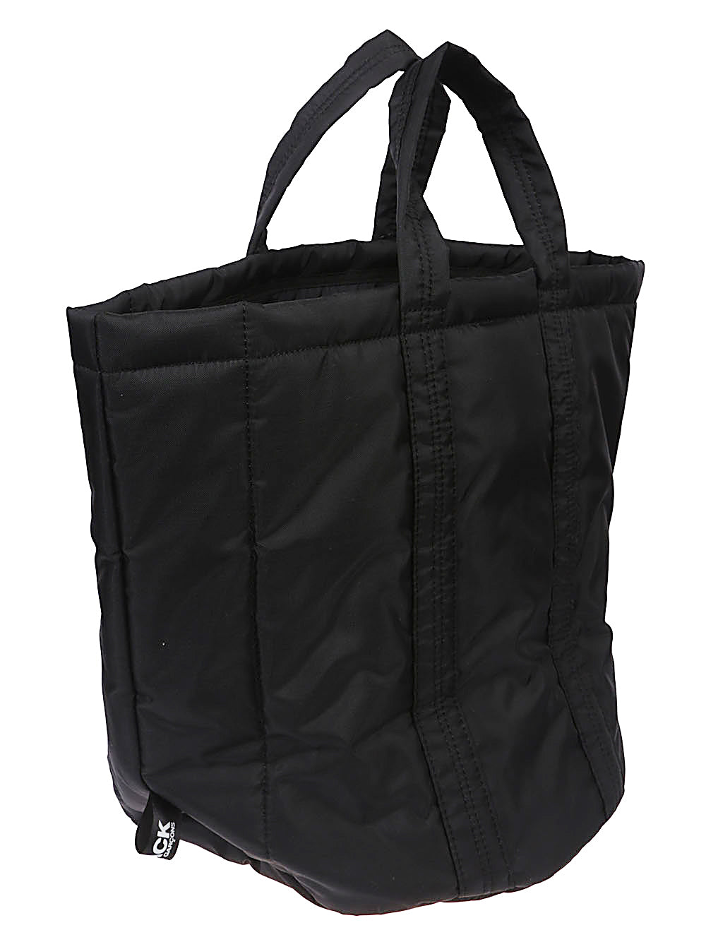 Comme Des Garcons panelled tote bag