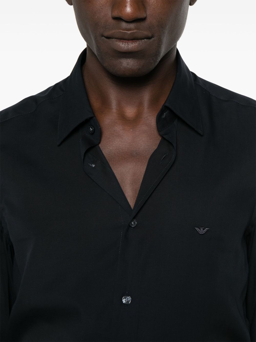 Emporio Armani Shirts NAVY