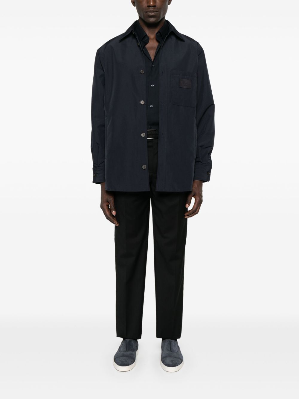 Emporio Armani Shirts NAVY