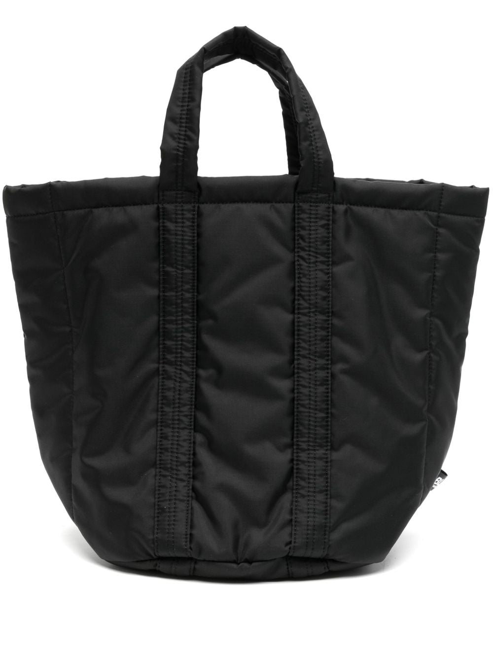 Comme Des Garcons panelled tote bag