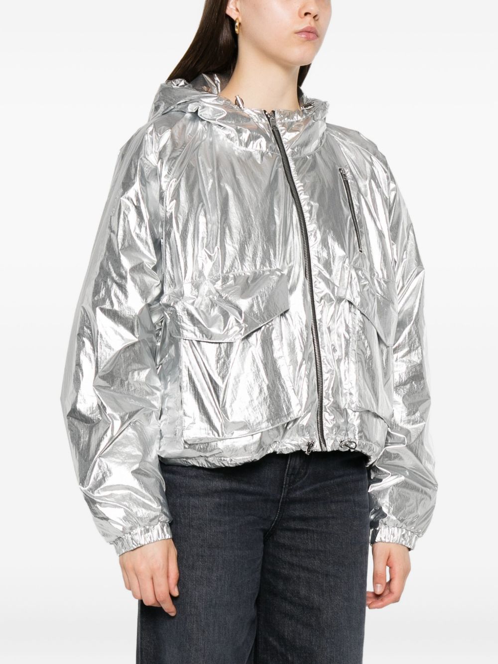 Iro Gonie hooded jacket