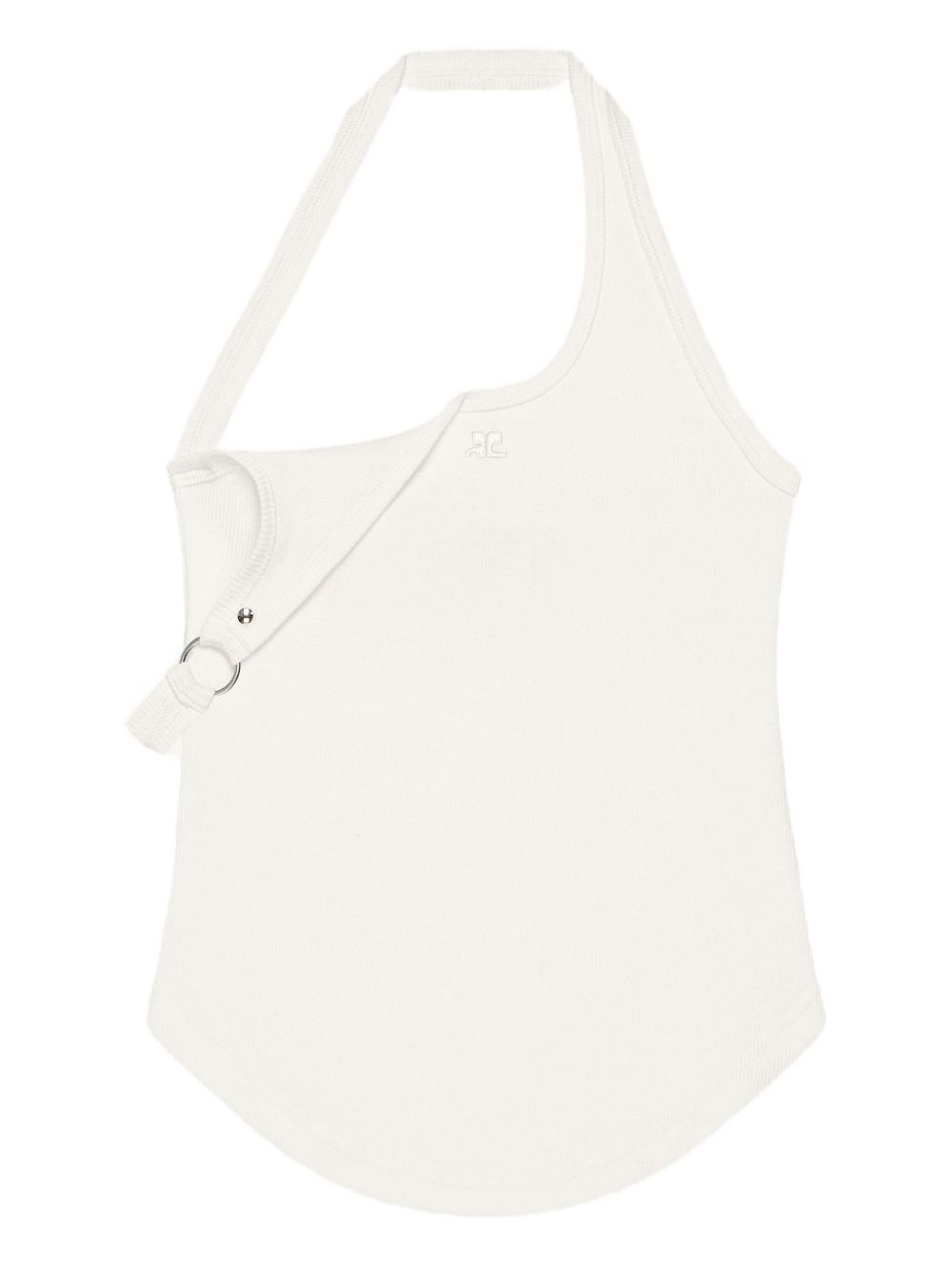 Courreges Pre CourrÃ¨ges 90's Buckle Tank Top