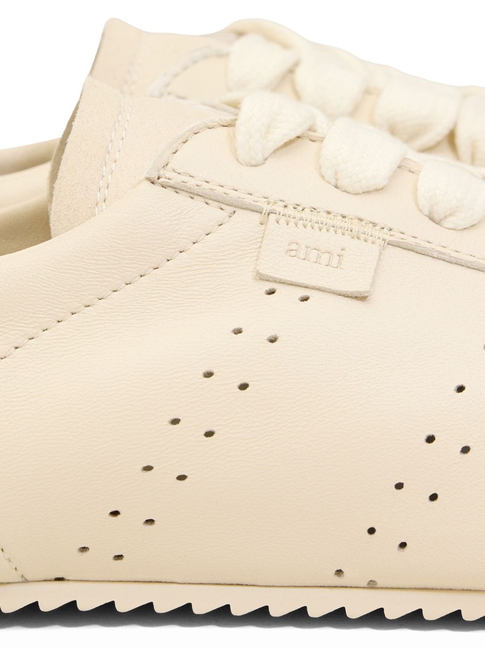 Ami Paris Soft white cowhide sneakers