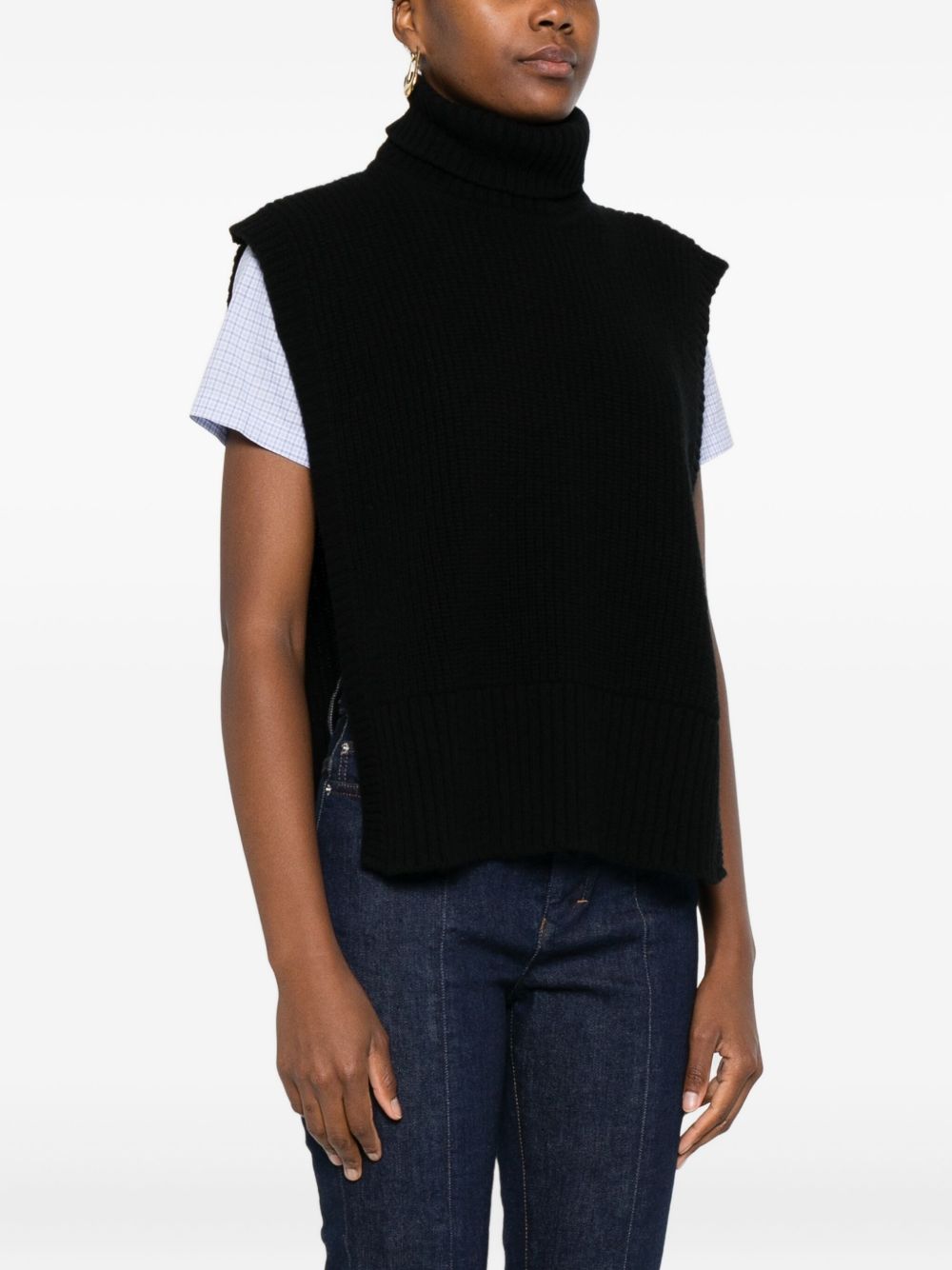 Davantino Wool turtle-neck sweater