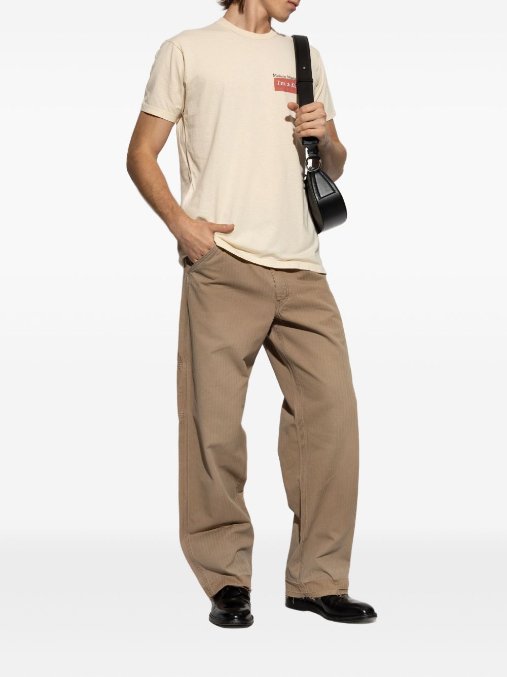 Maison Margiela Herringbone trousers