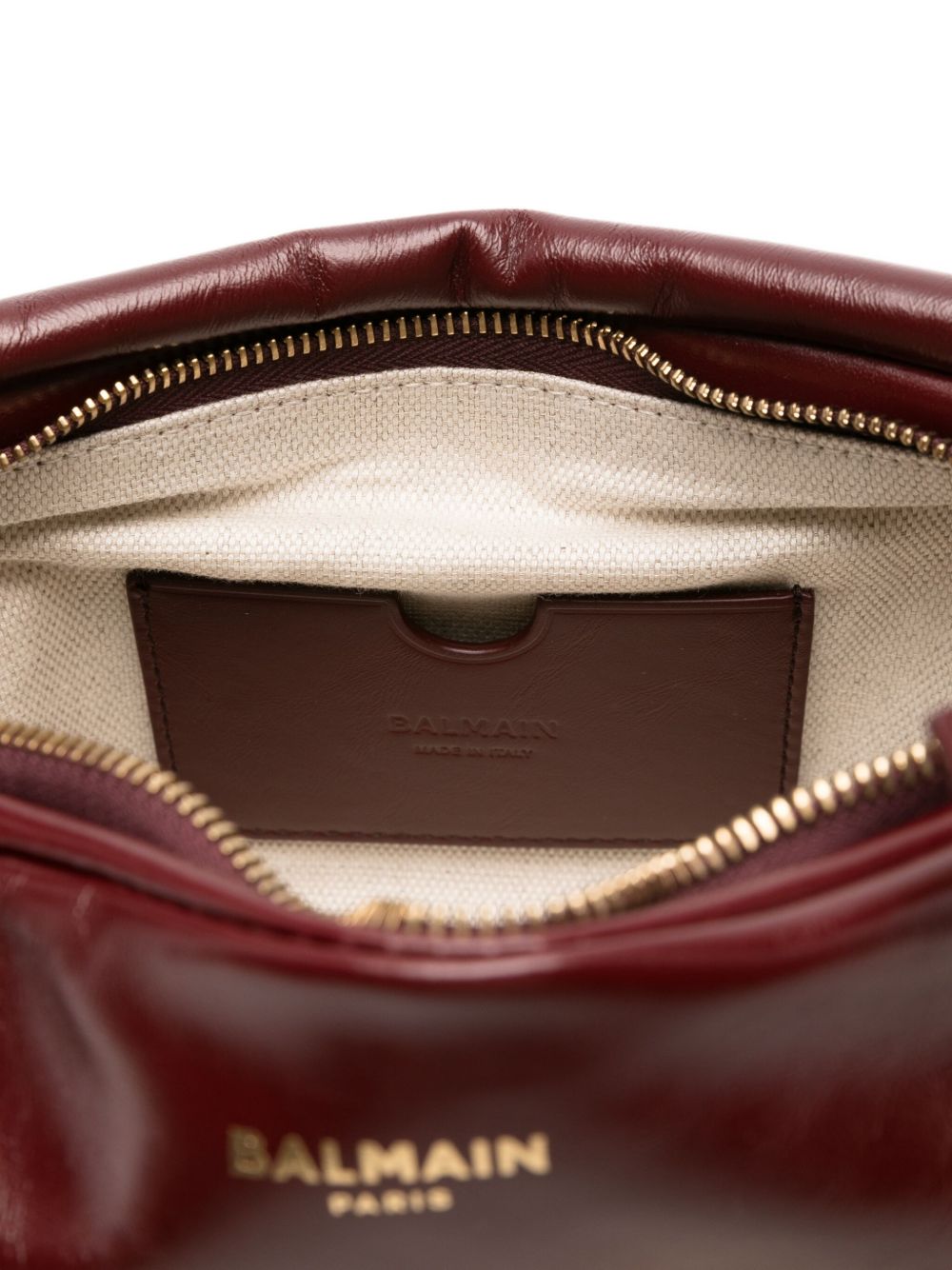 Balmain Medium Sync Bag In Calfskin Leather