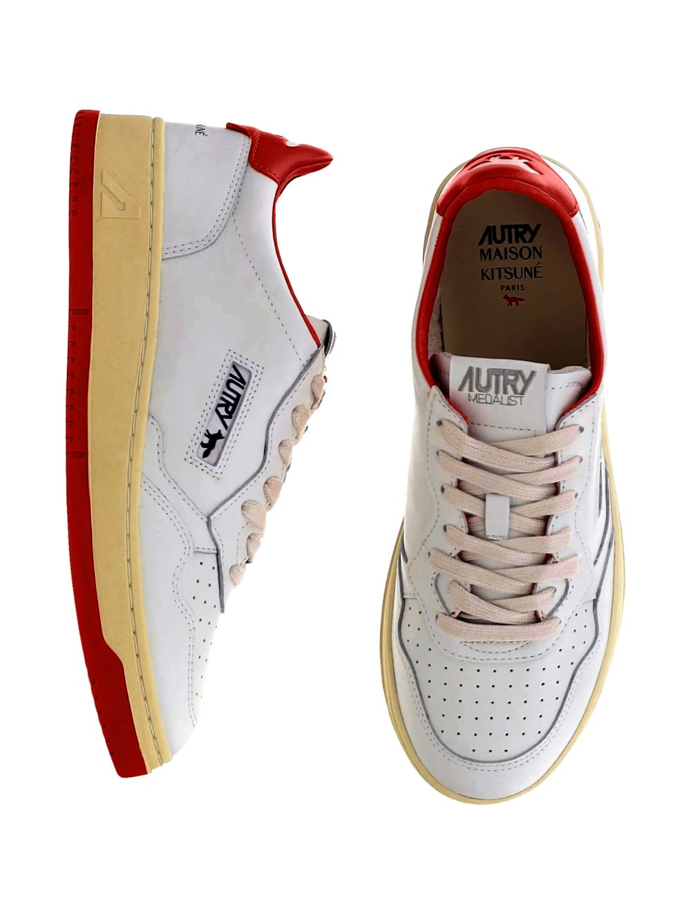 Autry X MAISON KITSUNE Autry x Maison Kitsuné Medalist Low sneakers