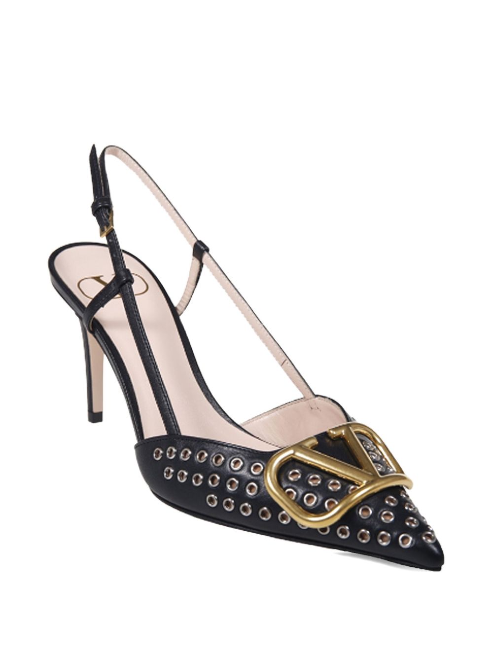 Valentino Garavani VLogo studded pumps 80mm