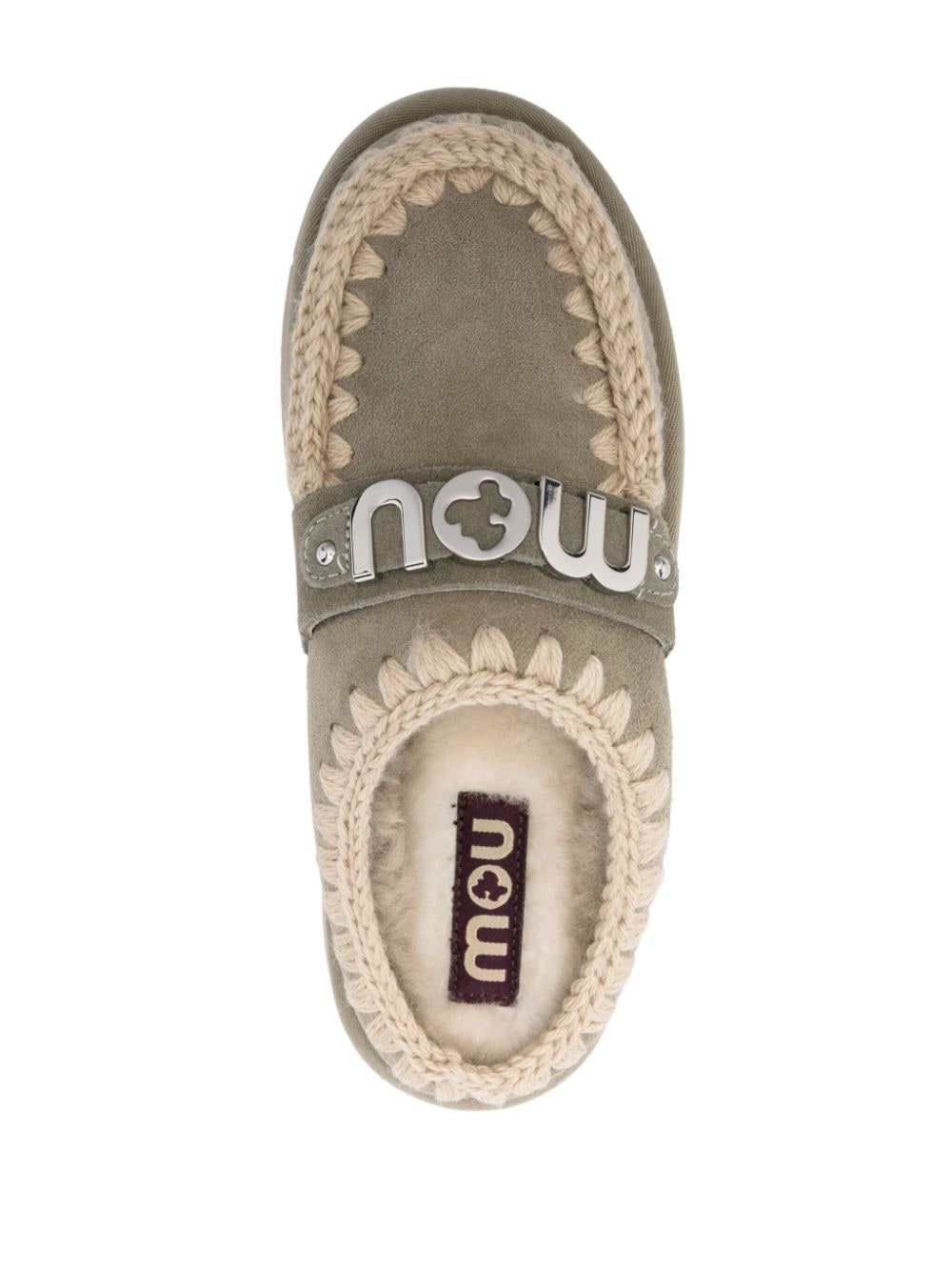 Mou Bounce clog slippers