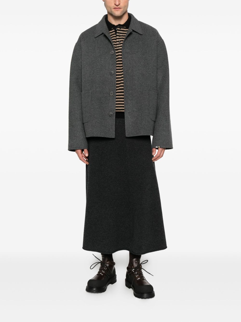 Extreme Cashmere Long skirt