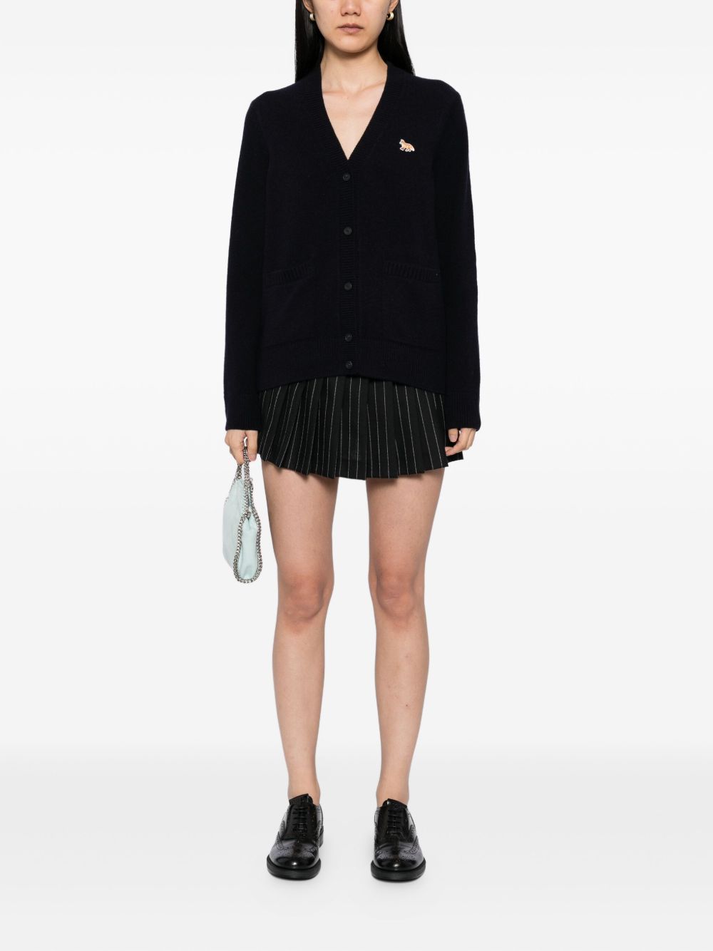 Maison Kitsuné Baby Fox Patch cardigan