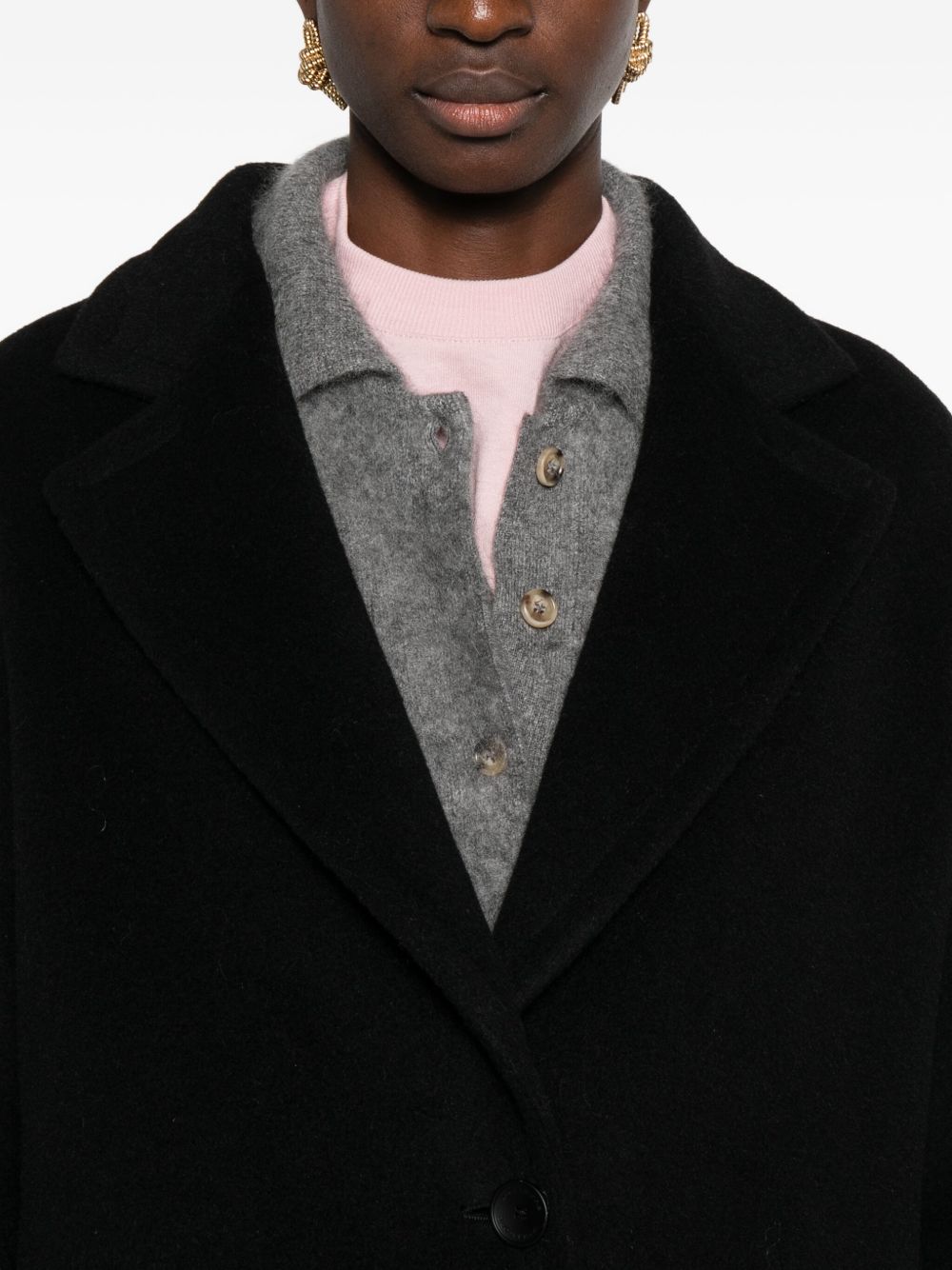 Tagliatore Wool single-breasted coat
