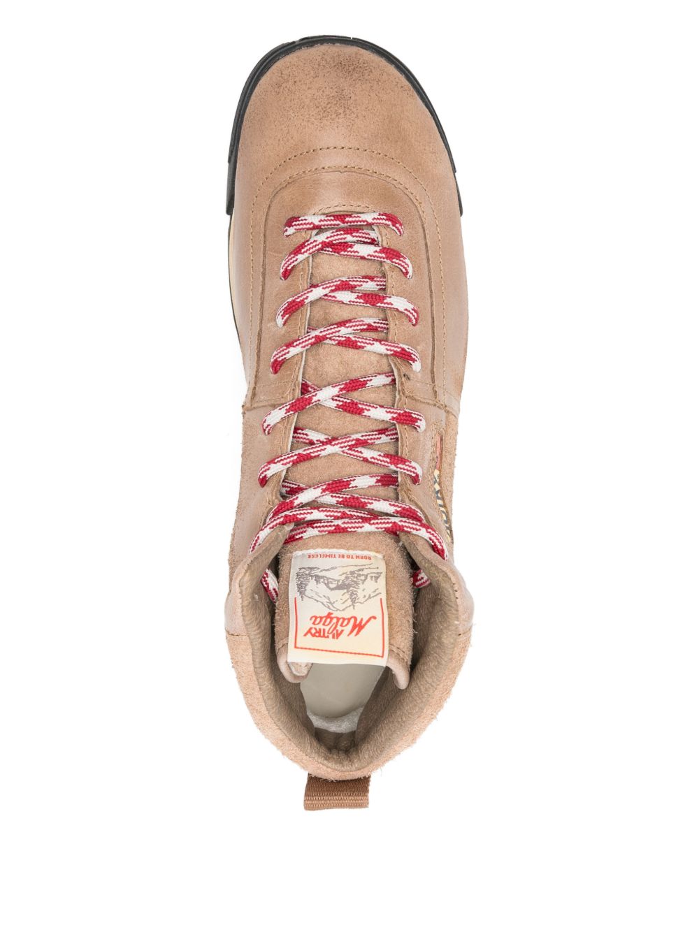 Autry Natural Suede Leather Malga Sneakers.