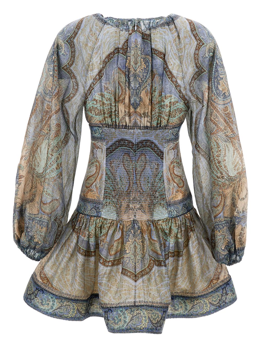 Zimmermann Wanderlust cotton and silk mini dress