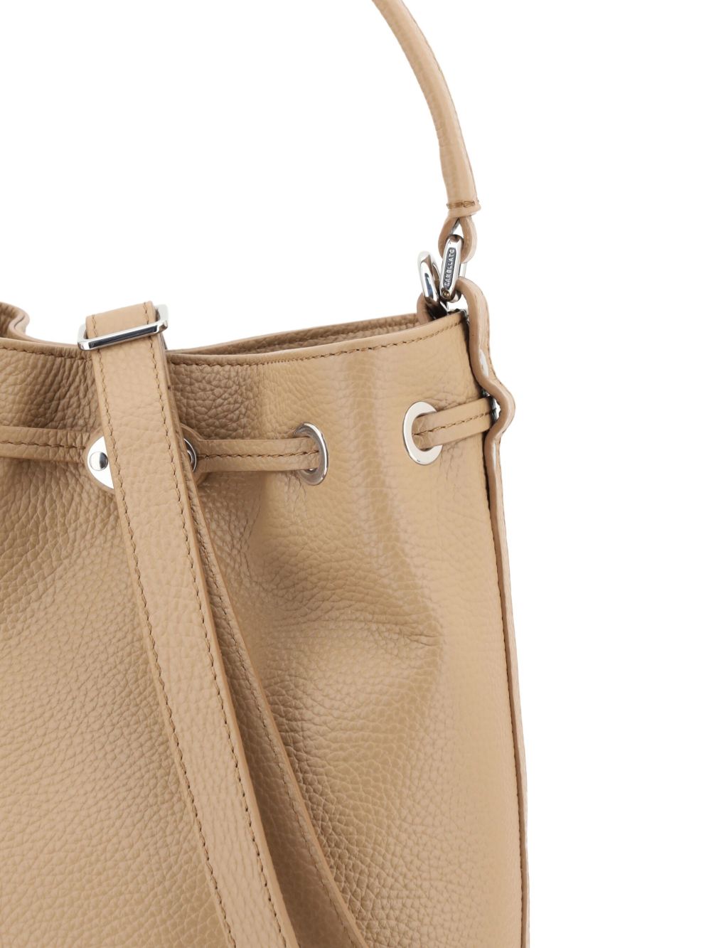 Zanellato Monda'® Small Bag In Hammered Brown Cantucci Leather