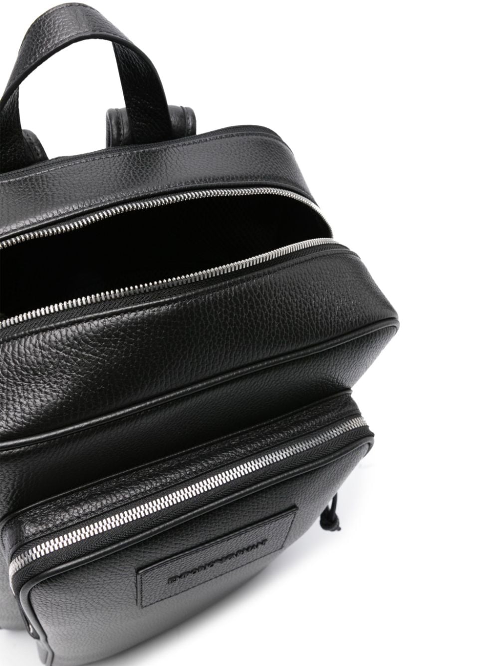 Emporio Armani leather backpack