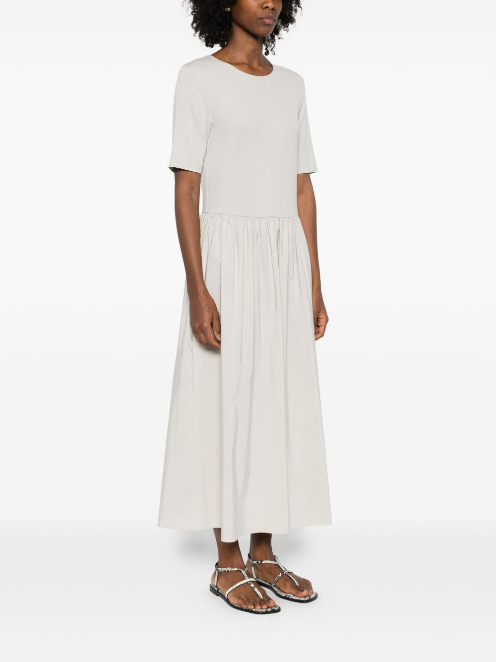 Emporio Armani A-line midi-length Midi dress