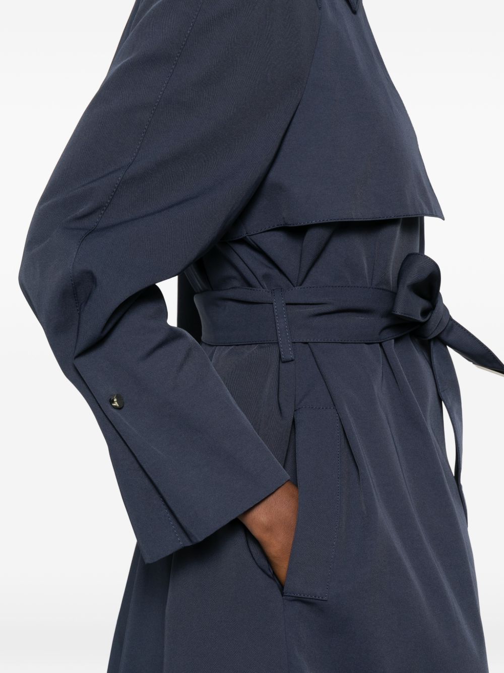 Emporio Armani Cotton blend trench coat