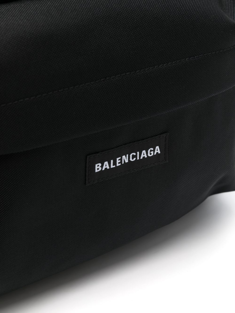 Balenciaga Explorer Backpack In Black Recycled Nylon