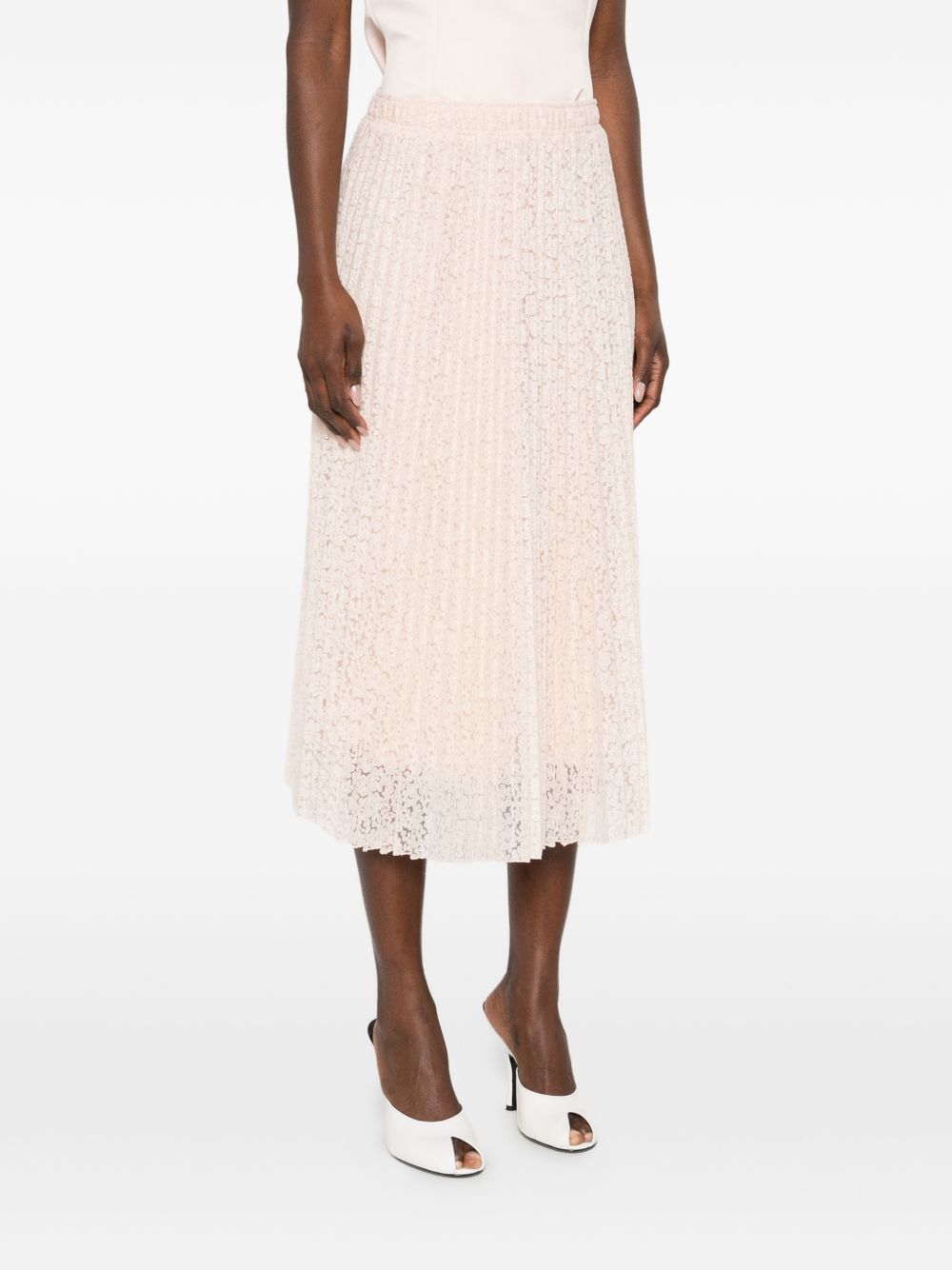 Ermanno Scervino Embroidered long skirt