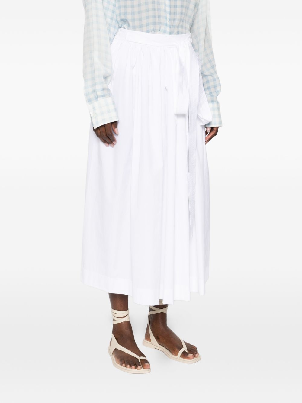 Ermanno Scervino A-line Cotton long skirt