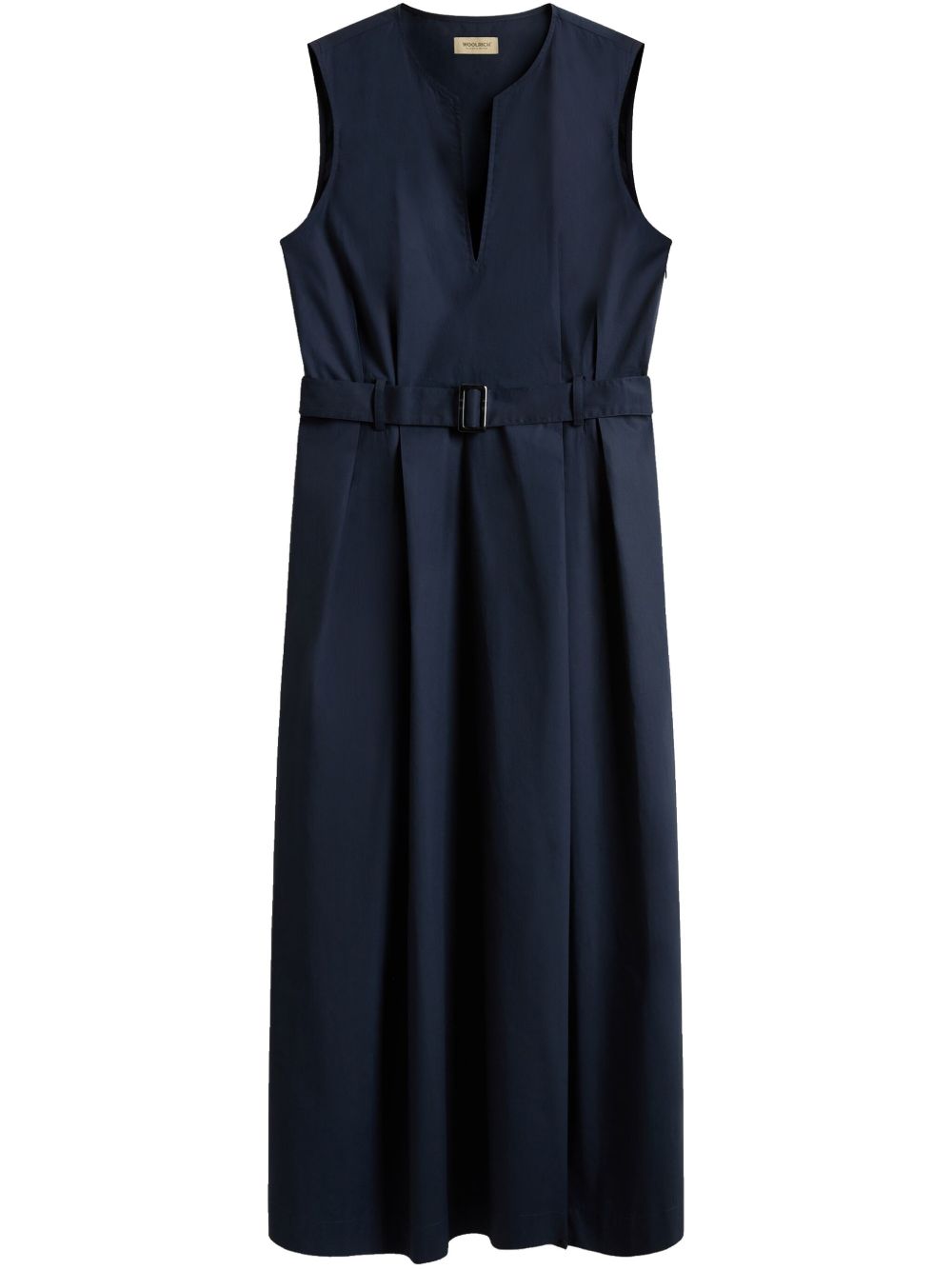 Woolrich Cotton belted long coat