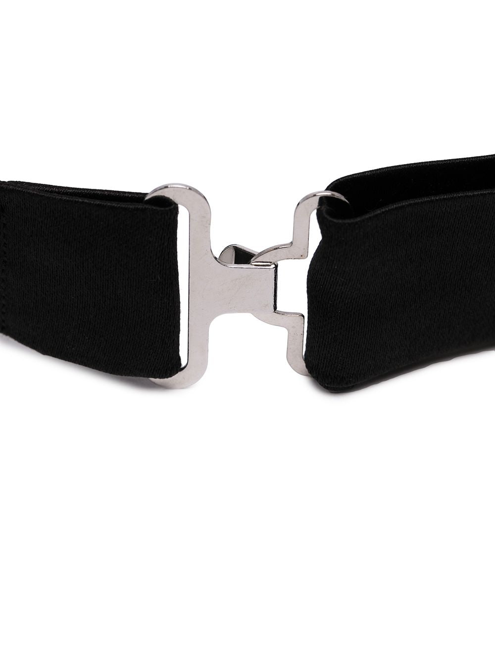 Emporio Armani Knotted Bow Tie In Micro-Textured Pure Silk