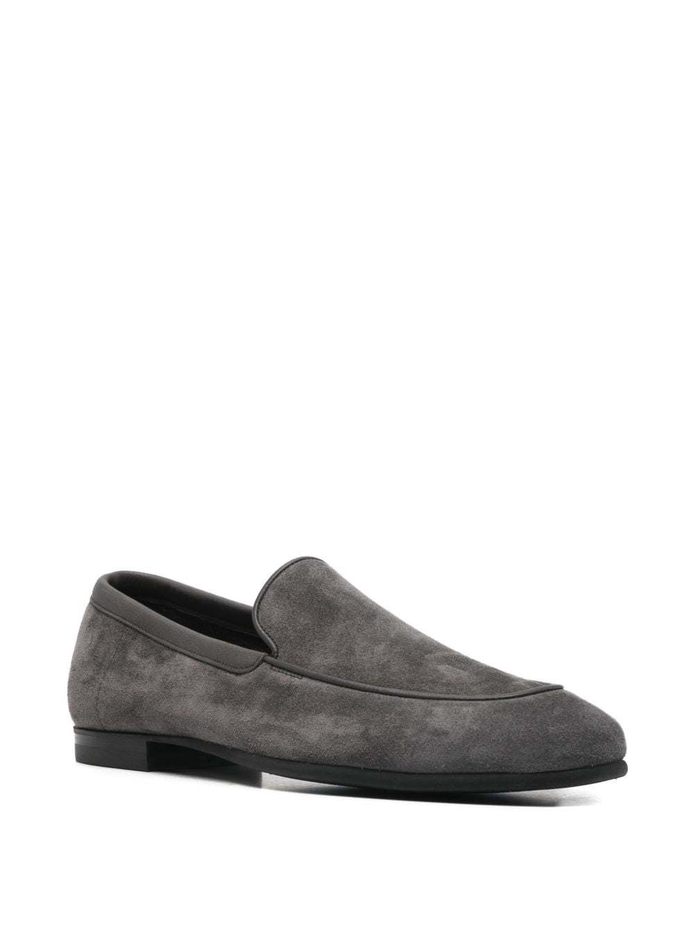 John Lobb Tyne Suede Loafers