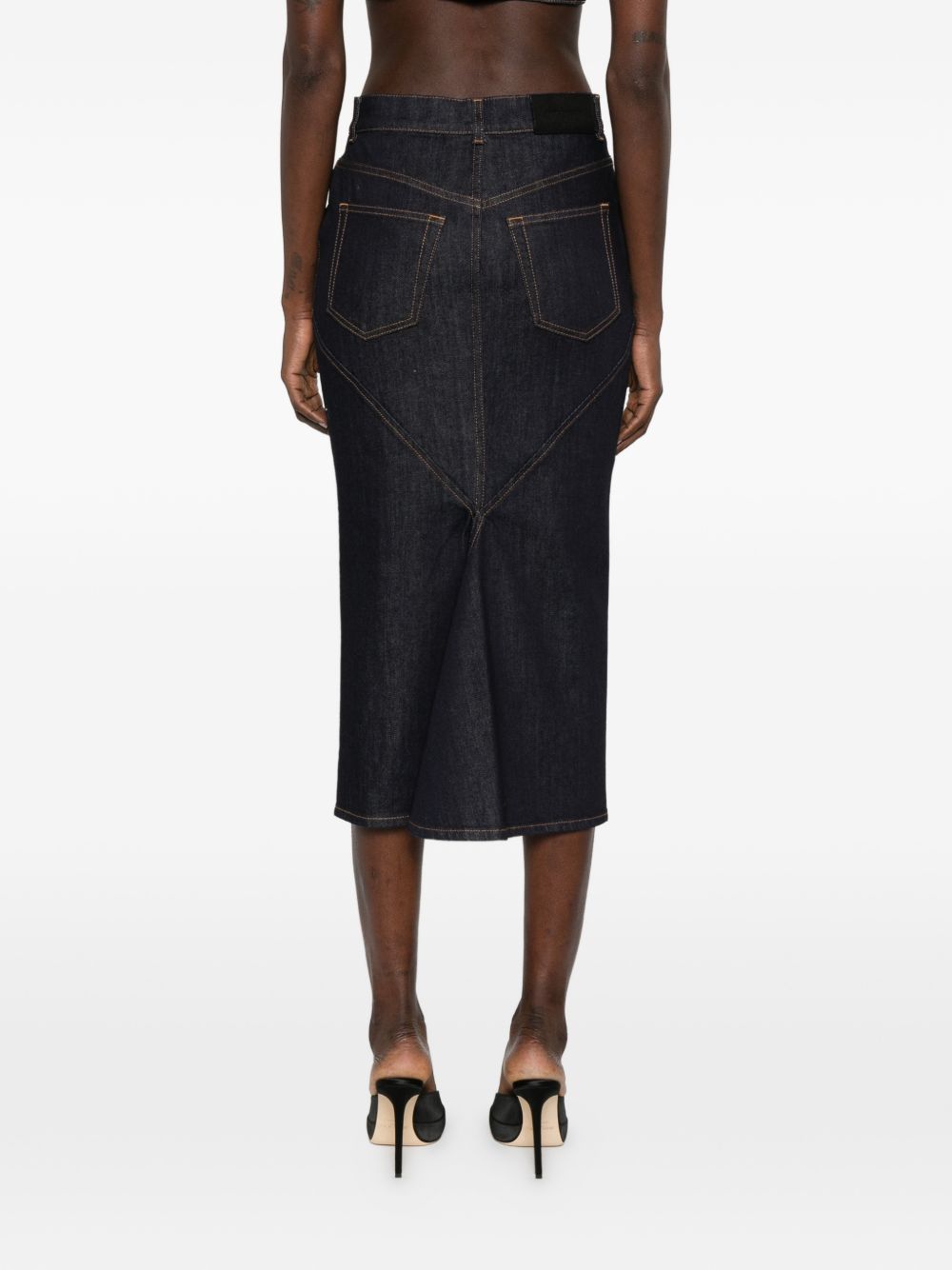 Givenchy Denim long skirt