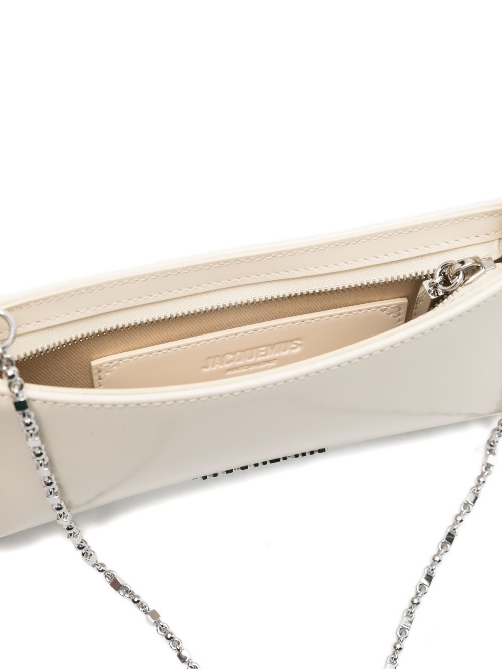 Jacquemus Le Petit Bisou Chaine leather shoulder bag