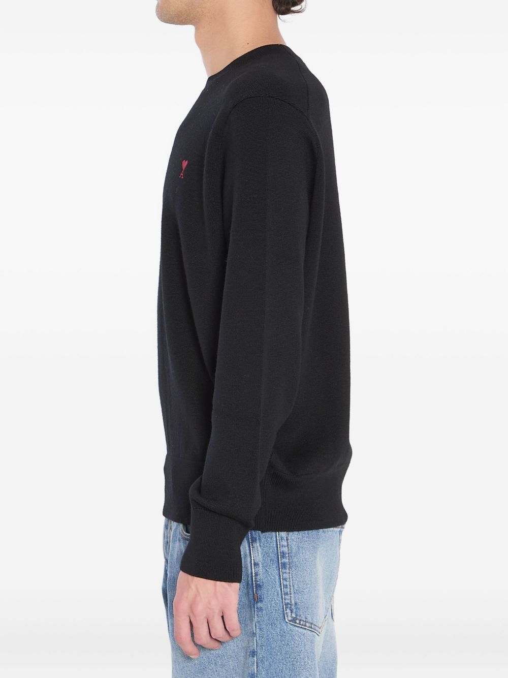 Ami Paris Ami De Coeur wool sweater