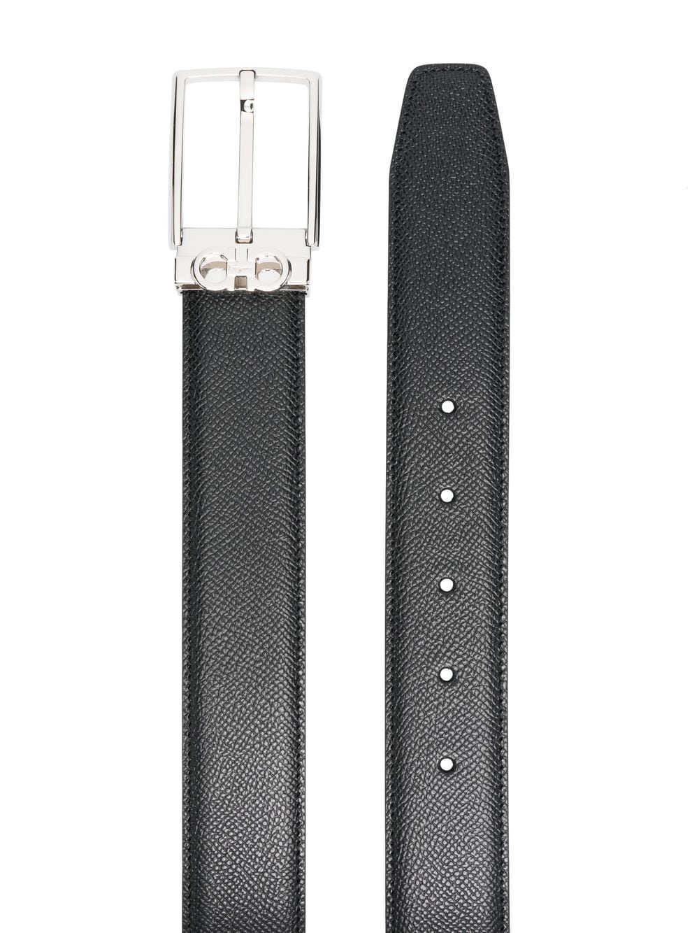 Ferragamo Reversible And Adjustable Gancini Belt