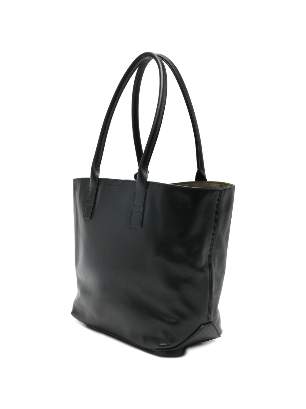 Hogan Address Small Black Shopping Bag