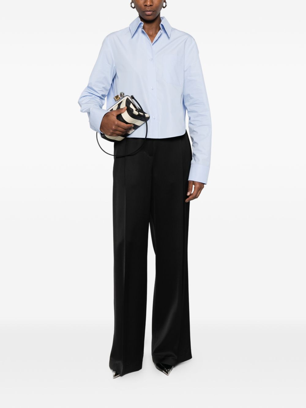 SPORTMAX PRE Shirts LIGHT BLUE