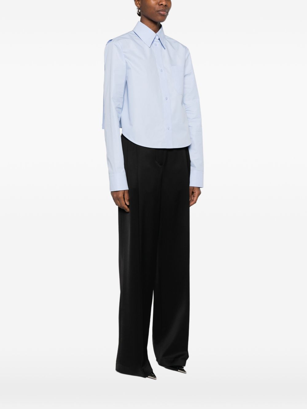 SPORTMAX PRE Shirts LIGHT BLUE