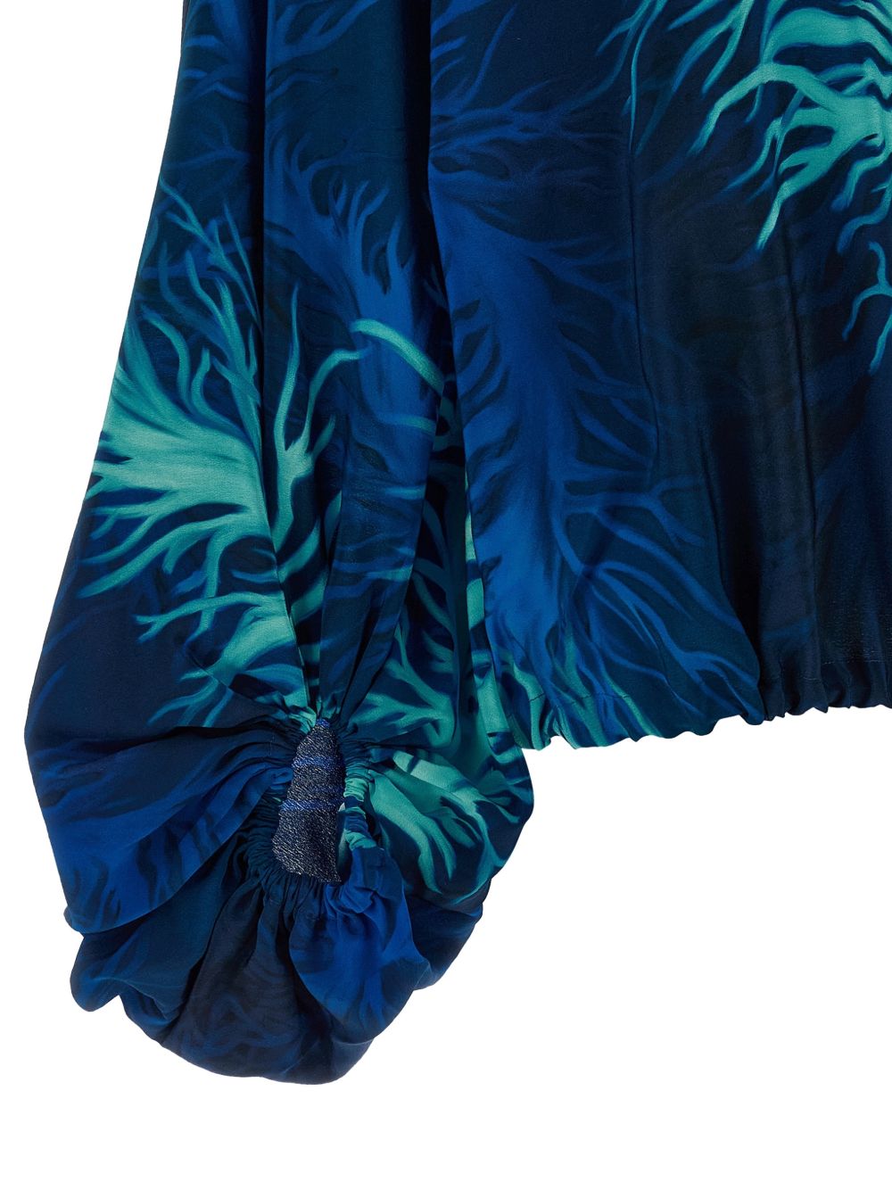 F.R.S . Printed silk blouse